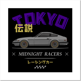 Tuner Silver 280ZX JDM Posters and Art